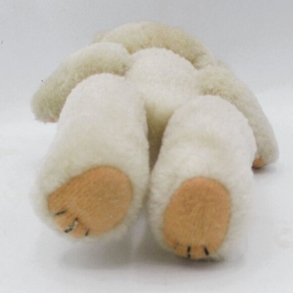 Vintage 1980 Mary Meyer Cream Teddy Bear With Jointed Limbs & Embroidered Detail - Picture 2 of 5